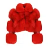 Wanan Touch Lulu Red Fox Fur Jacket