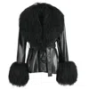 Wanan Touch Pegghy Leather Black