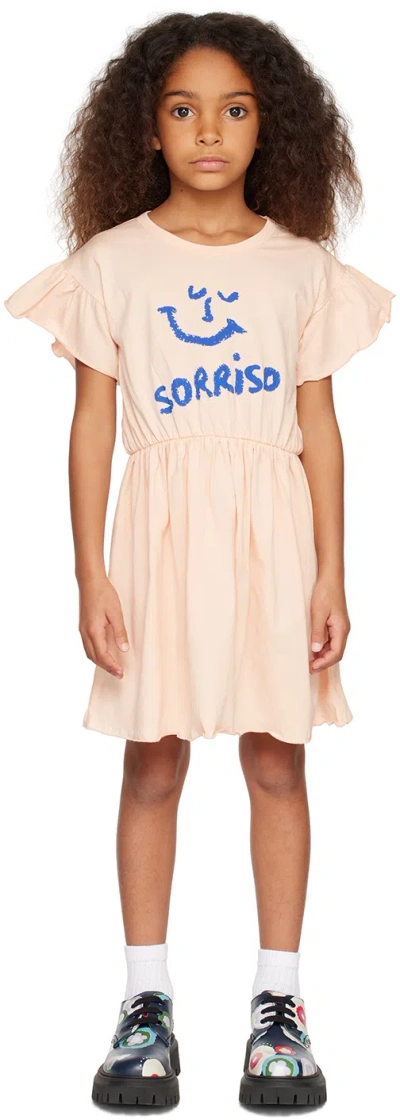 Wander & Wonder Kids Pink Bianca Dress In Sorbet
