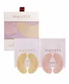 Wander Beauty Winter Glow Baggage Claim Set In Transparent
