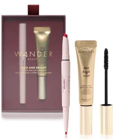 Wander Beauty 2-pc. Bold & Bright Lipsetter & Mascara Set In N,a