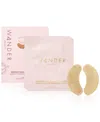 Wander Beauty Baggage Claim Eye Masks In Gold