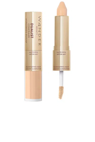 Wander Beauty Dualist Matte And Illuminating Concealer In Fair