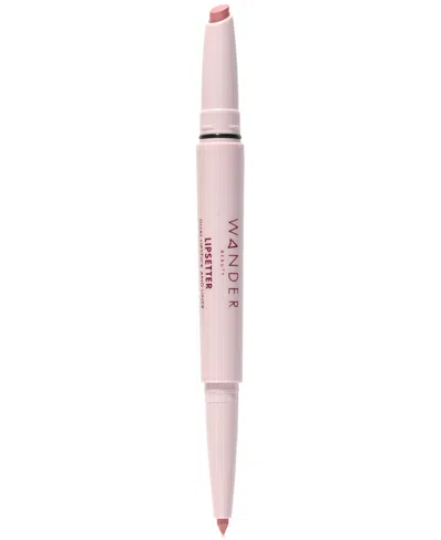 Wander Beauty Lipsetter Dual Lipstick & Liner In Bohemian Blush