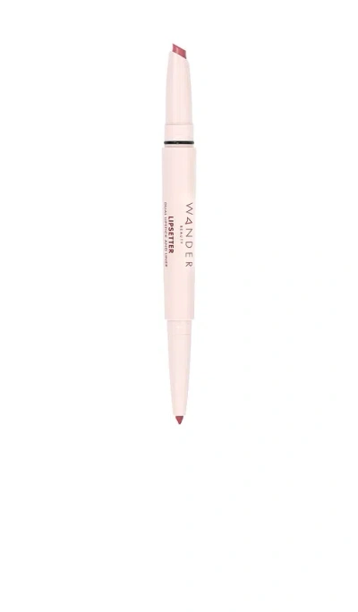 Wander Beauty Lipsetter Dual Lipstick And Liner In Purple
