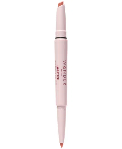 Wander Beauty Lipsetter Dual Lipstick & Liner In Ticket To Tawny