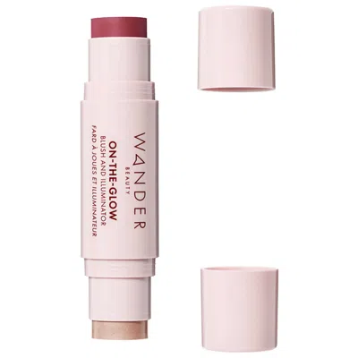 Wander Beauty On-the-glow Blush And Illuminator 20ml (various Shades) In Strawberry Fields-nude Glow