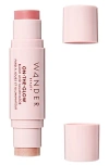 Wander Beauty On-the-glow Blush & Illuminator Coral Rose/nude 0.4 Oz, 12g