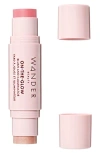 Wander Beauty On-the-glow Blush & Illuminator Petal Pink/nude 0.4 Oz, 12g