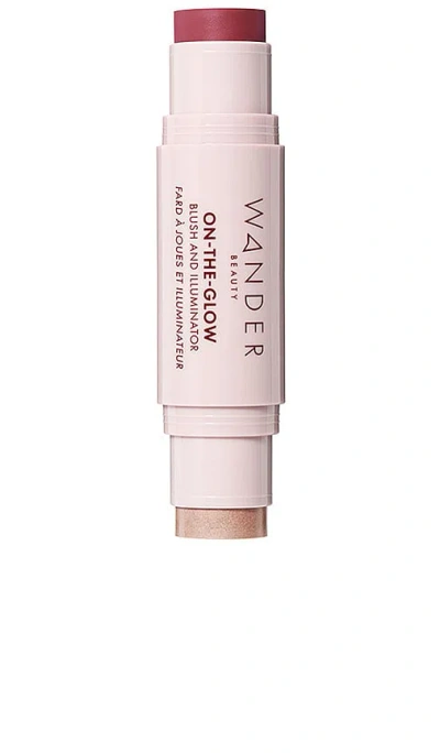 Wander Beauty On-the-glow Blush And Illuminator In Strawberry Fields & Nude Glow