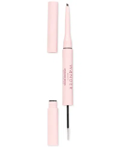 Wander Beauty Upgraded Brows Pencil & Gel Duo In Medium Brown