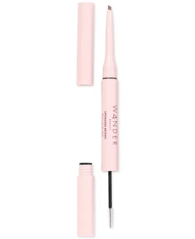 Wander Beauty Upgraded Brows Pencil & Gel Duo In Taupe
