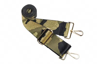 Wanderfull Women's Hydrobag Handle Purse With Camo Crossbody Strap In Army Green