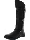 WANDERLUST GABRIELLA 2 WOMENS FAUX FUR LINED FAUX LEATHER KNEE-HIGH BOOTS