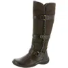 WANDERLUST GABRIELLE WOMENS FAUX FUR LINED MID CALF WINTER BOOTS