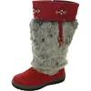 Wanderlust Nika Womens Suede Cold Weather Winter Boots In Red