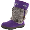 Wanderlust Nita Womens Waterproof Suede Winter & Snow Boots In Multi