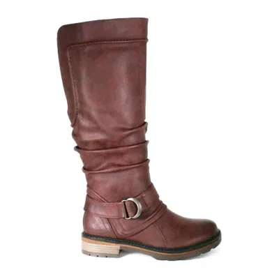 Wanderlust Women's Fiona 3 Tall Boots In Bordeaux In Blue