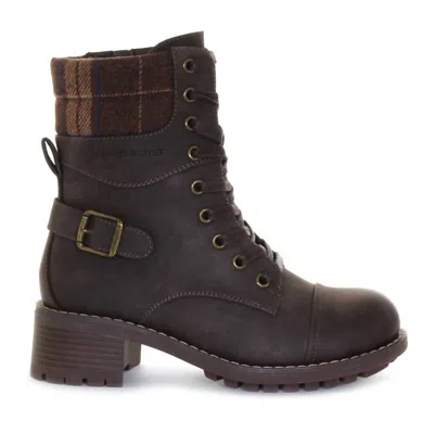 Wanderlust Women's Serena Mid Waterproof Boots In Brown In Black