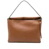 Wandler Penelope Zip-up Shoulder Bag In Brown