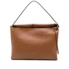 Wandler Penelope Zip-up Shoulder Bag In Brown