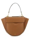 Wandler Hortensia Logo Printed Medium Tote Bag In Brown