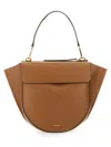 Wandler Hortensia Logo Printed Medium Tote Bag In Brown