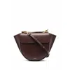 Wandler Hortensia Mini Leather Tote Bag In Brown