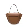 Wandler Hortensia Mini Top Handle Bag In Brown