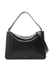 Wandler Big Penelope Leather Shoulder Bag In Black