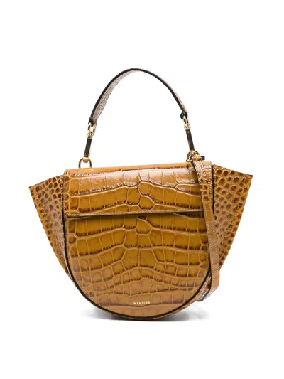 Wandler Mini  Tote Bag In Sand