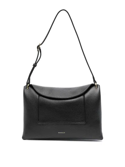 Wandler Penelope Slouch Bag  Black Crust