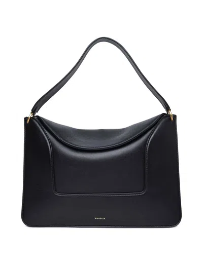 WANDLER LARGE  BLACK LEATHER BAG