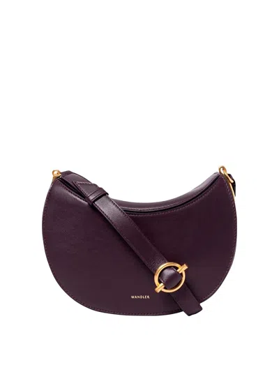 Wandler Dorothy Sock-effect Vinyl Ankle Boots In Purple