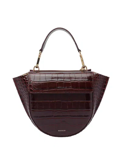 Wandler Mini Hortenia Handbag In Red