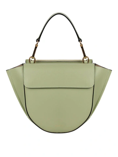 Wandler Small Leather Hortensia Bag In Green
