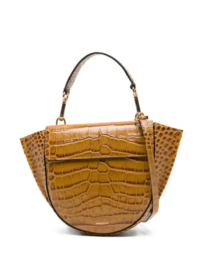 WANDLER BROWN HORTENSIA MINI SATCHEL