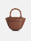 Wandler Brown Leather 'hortensia' Mini Bag In Brown