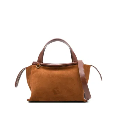 Wandler Brown Tote Bags