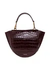 Wandler Crocodile-embossed Tote Bag In Red