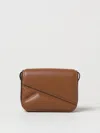 Wandler Oscar Trunk Leather Crossbody Bag In Brown