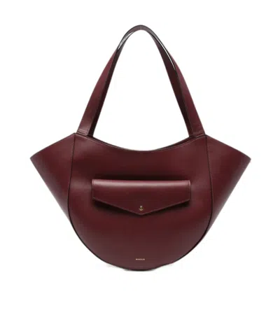 Wandler Double-handle Handbag In Red