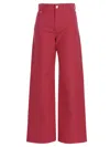 Wandler Fuchsia Loose Leg Pant In Pink