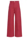 Wandler Fuchsia Loose Leg Pant In Fuchsia