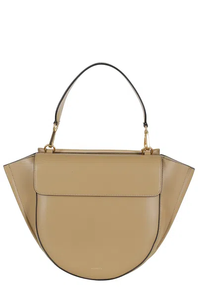 Wandler Gingerbread Hortensia Medium Bag In Brown