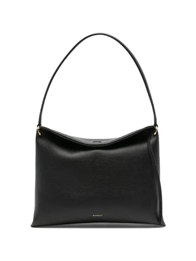 Wandler Grained-leather Tote Bag In Black