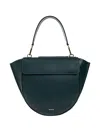 Wandler Half-moon Tote Bag In Green