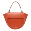 Wandler Logo Shoulder Bag In Orange