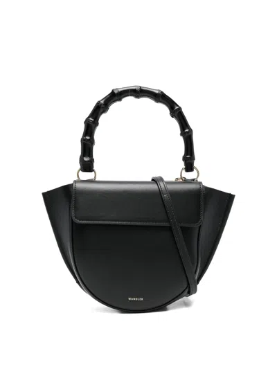 Wandler Hortansia Mini Tote Bag In Black