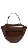 Wandler Hortensia Bag Mini Eyelets Pecan In Pecan